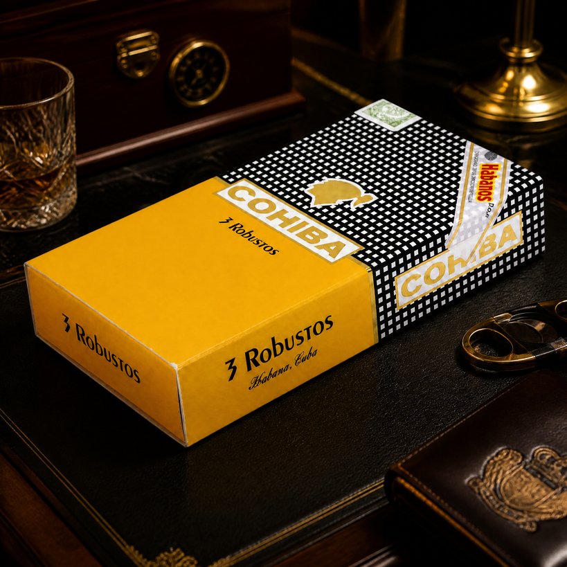 高希霸 罗布图 铝管 21年 15支 (西行) Cohiba Robustos Tubos 2021