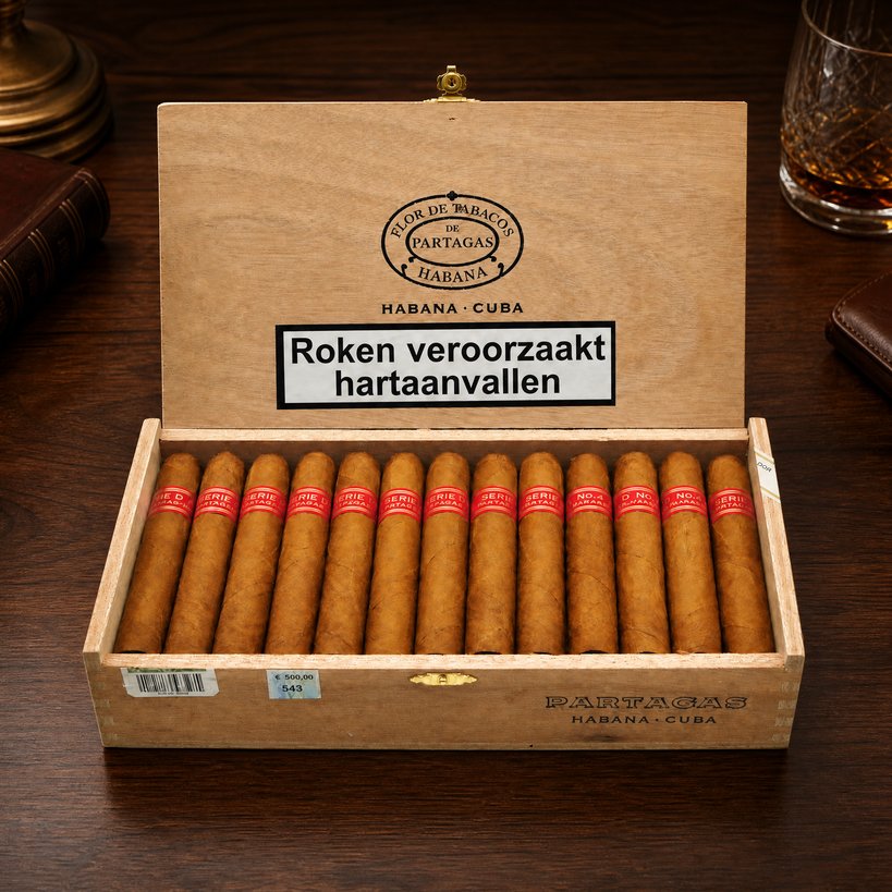 帕特 D4 25支 (国营)Partagas Serie D No. 4 SBN