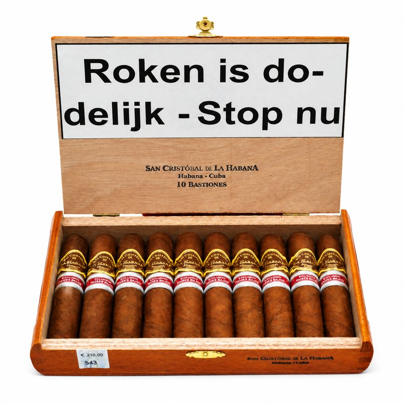 圣克 荷兰地区限量 堡垒 10支(荷兰)2024 San Cristobal Bastiones ER Países Bajos